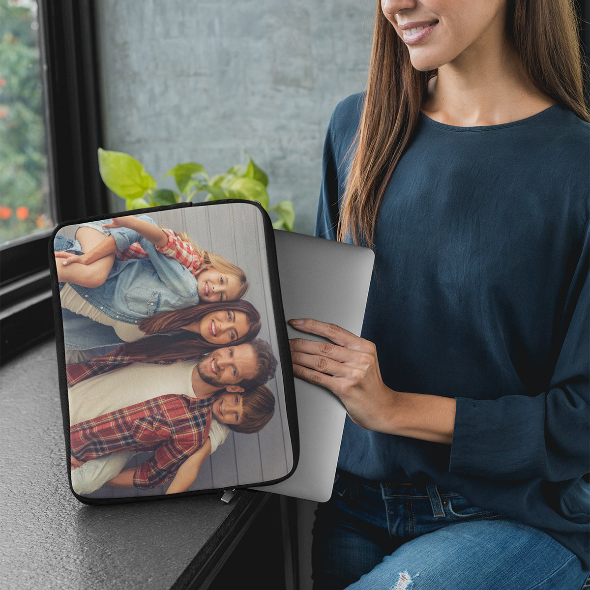 10 in. Neoprene Laptop Sleeve Case NLB06