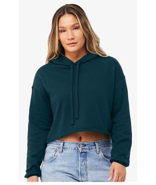 Women's Crop Fleece Hoodie