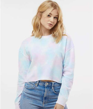 Women's Lightweight Crop Crewneck Sweatshirt