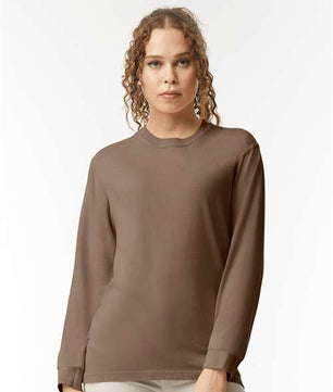 Garment-Dyed Heavyweight Long Sleeve T-Shirt