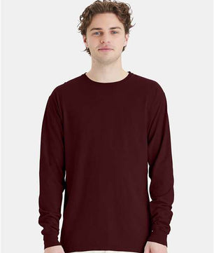 Garment-Dyed Long Sleeve T-Shirt
