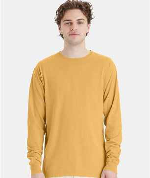 Garment-Dyed Long Sleeve T-Shirt