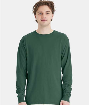 Garment-Dyed Long Sleeve T-Shirt