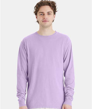 Garment-Dyed Long Sleeve T-Shirt