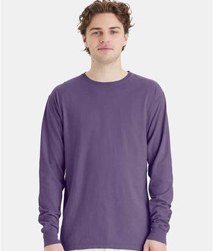 Garment-Dyed Long Sleeve T-Shirt