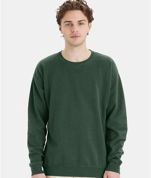 Garment-Dyed Crewneck Sweatshirt