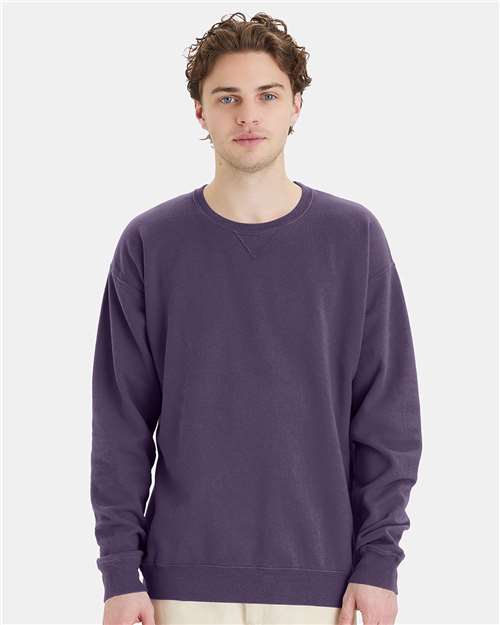 Garment-Dyed Crewneck Sweatshirt