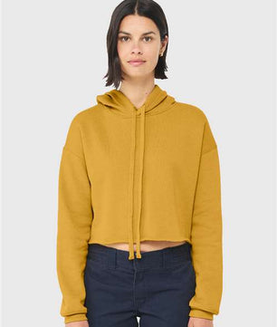 Women's Crop Fleece Hoodie