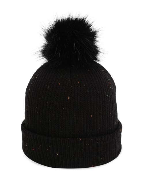 The Montage Pom Cuffed Beanie