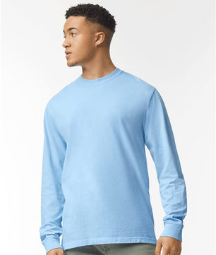 Garment-Dyed Heavyweight Long Sleeve T-Shirt