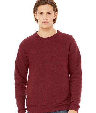 Sponge Fleece Raglan Crewneck Sweatshirt