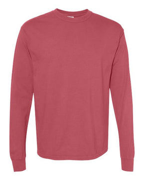 Garment-Dyed Heavyweight Long Sleeve T-Shirt