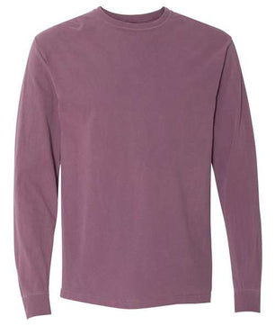 Garment-Dyed Heavyweight Long Sleeve T-Shirt
