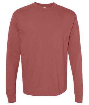Garment-Dyed Heavyweight Long Sleeve T-Shirt