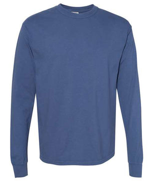 Garment-Dyed Heavyweight Long Sleeve T-Shirt
