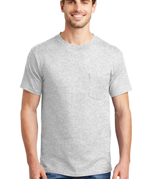 Hanes ®  Beefy-T ®  - 100% Cotton T-Shirt with Pocket. 5190