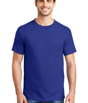 Hanes ®  Beefy-T ®  - 100% Cotton T-Shirt with Pocket. 5190