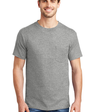 Hanes ®  Beefy-T ®  - 100% Cotton T-Shirt with Pocket. 5190