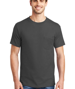 Hanes ®  Beefy-T ®  - 100% Cotton T-Shirt with Pocket. 5190
