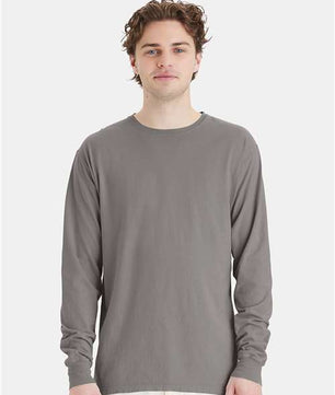 Garment-Dyed Long Sleeve T-Shirt