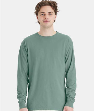 Garment-Dyed Long Sleeve T-Shirt