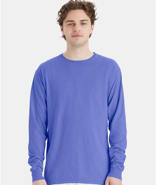 Garment-Dyed Long Sleeve T-Shirt