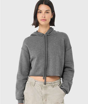 Women's Crop Fleece Hoodie