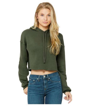 Women's Crop Fleece Hoodie