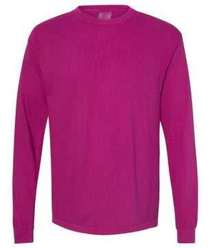 Garment-Dyed Heavyweight Long Sleeve T-Shirt