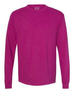 Garment-Dyed Heavyweight Long Sleeve T-Shirt