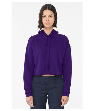 Women's Crop Fleece Hoodie