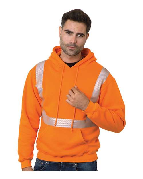 USA-Made High Visibility Hooded Sweatshirt