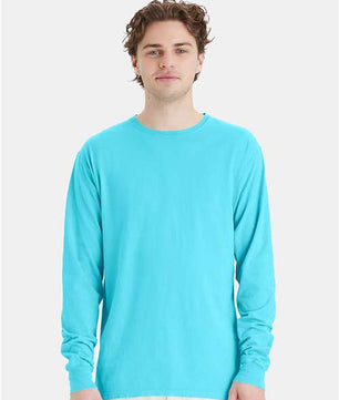 Garment-Dyed Long Sleeve T-Shirt