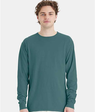 Garment-Dyed Long Sleeve T-Shirt