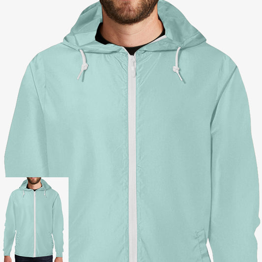 Men Windbreaker Full-Zip Jacket