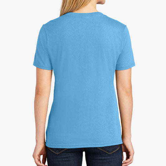 Women Core Cotton V-Neck Tee