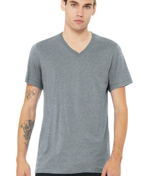 BELLA+CANVAS ®  Unisex Heather CVC V-Neck Tee BC3005CVC