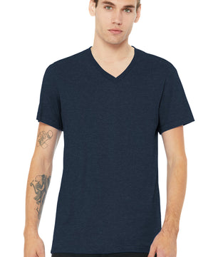 BELLA+CANVAS ®  Unisex Heather CVC V-Neck Tee BC3005CVC