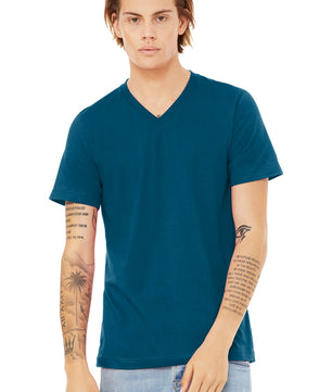BELLA+CANVAS  ®  Unisex Jersey Short Sleeve V-Neck Tee. BC3005