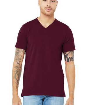 BELLA+CANVAS  ®  Unisex Jersey Short Sleeve V-Neck Tee. BC3005