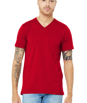 BELLA+CANVAS  ®  Unisex Jersey Short Sleeve V-Neck Tee. BC3005