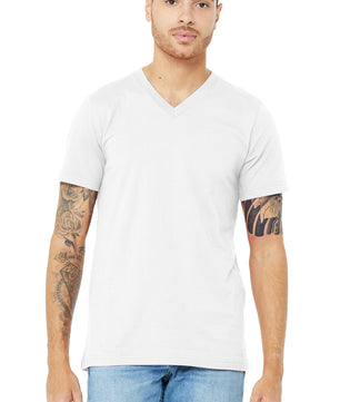 BELLA+CANVAS  ®  Unisex Jersey Short Sleeve V-Neck Tee. BC3005
