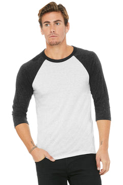 BELLA+CANVAS  ®  Unisex 3/4-Sleeve Baseball Tee. BC3200