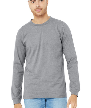 BELLA+CANVAS ®  Unisex Heather CVC Long Sleeve Tee BC3501CVC