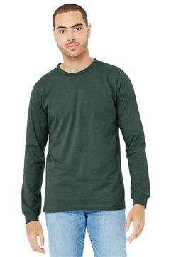 BELLA+CANVAS ®  Unisex Heather CVC Long Sleeve Tee BC3501CVC