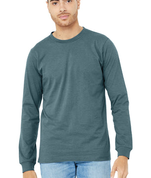BELLA+CANVAS ®  Unisex Heather CVC Long Sleeve Tee BC3501CVC