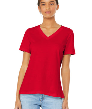 BELLA+CANVAS  ®  Women's Relaxed Jersey Short Sleeve V-Neck Tee. BC6405