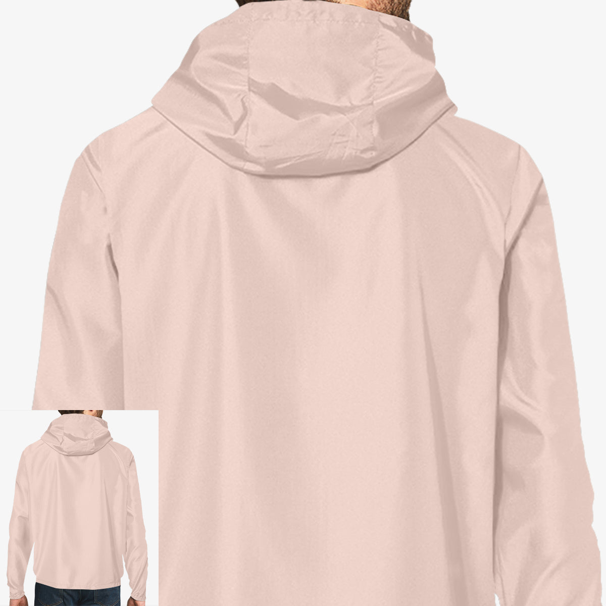 Men Windbreaker Full-Zip Jacket