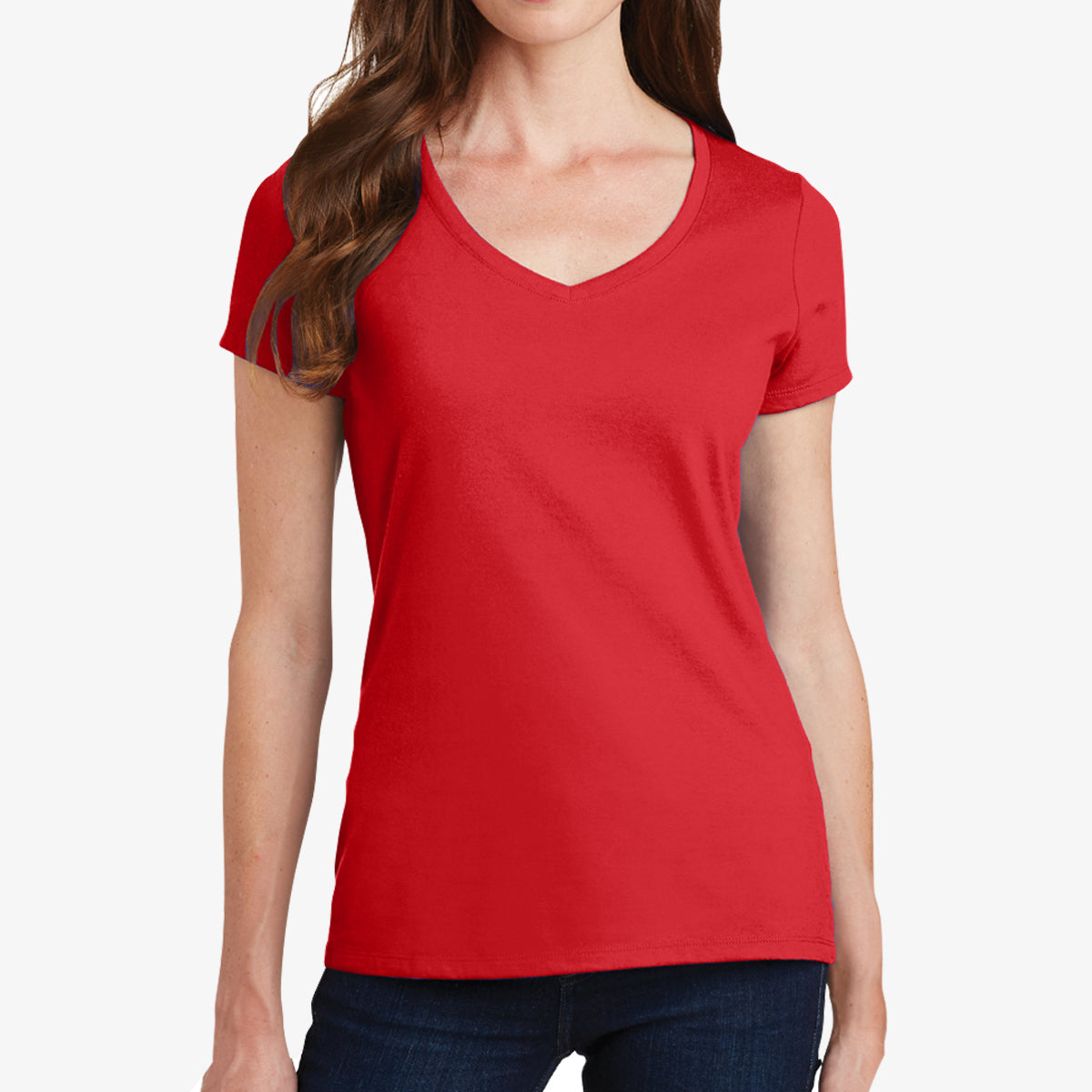 Women Premium V-Neck T-Shirt
