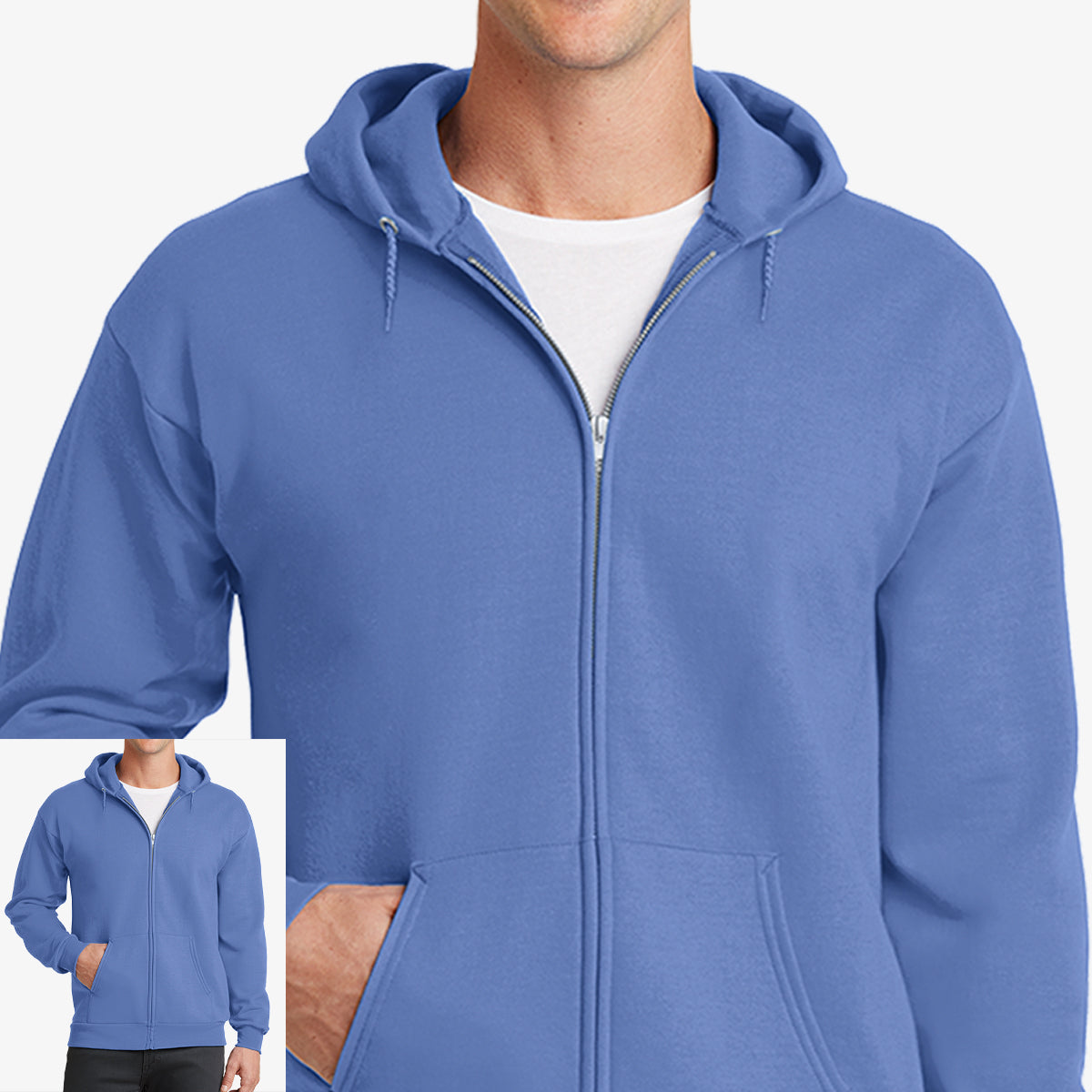 Men Zip Hoodie